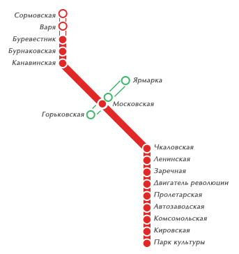 схема метро калькулятор