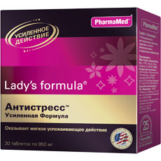 Витамины Антистресс™ Усиленная Формула №30 для женщин в таблетках от ...