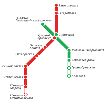 Новосибирск Фото Схема
